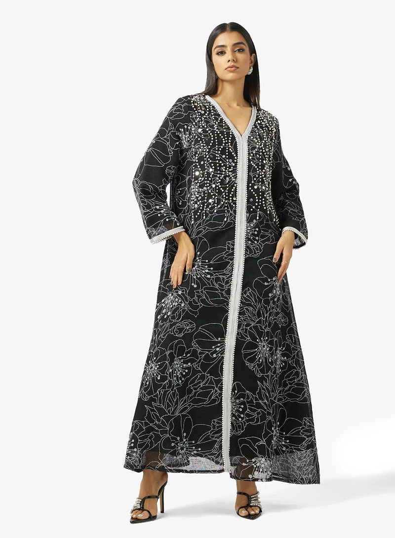 خزانة Embroidered Jalabiya